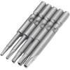 Torx Screwdriver Bit Set 4mm Shank Magnetic Electric Screwdrive DC Powered Hand Tools(T6)