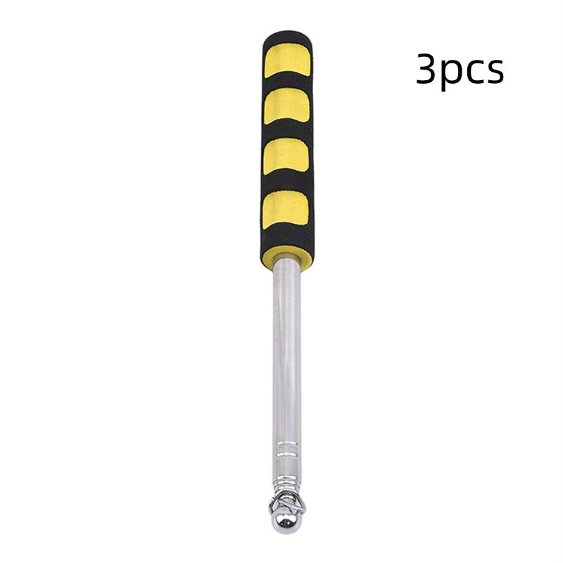 Telescopic Portable Flag Pole - 1.2M-1.6M Handheld Non-Slip Grip Teaching Pointer Stick For Events Parades
