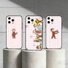 Luxury Y2K Curious George Phone Case Silicone Black Soft For IPhone 17,16,15,14,13,12,11,SE,Plus Pro Max