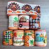 5 Yards 1 Stück Herbst Kürbis Festival Bedrucktes Ripsband Zubehör Material Kopfschmuck Dekoration DIY Nähen Basteln Geschenk
