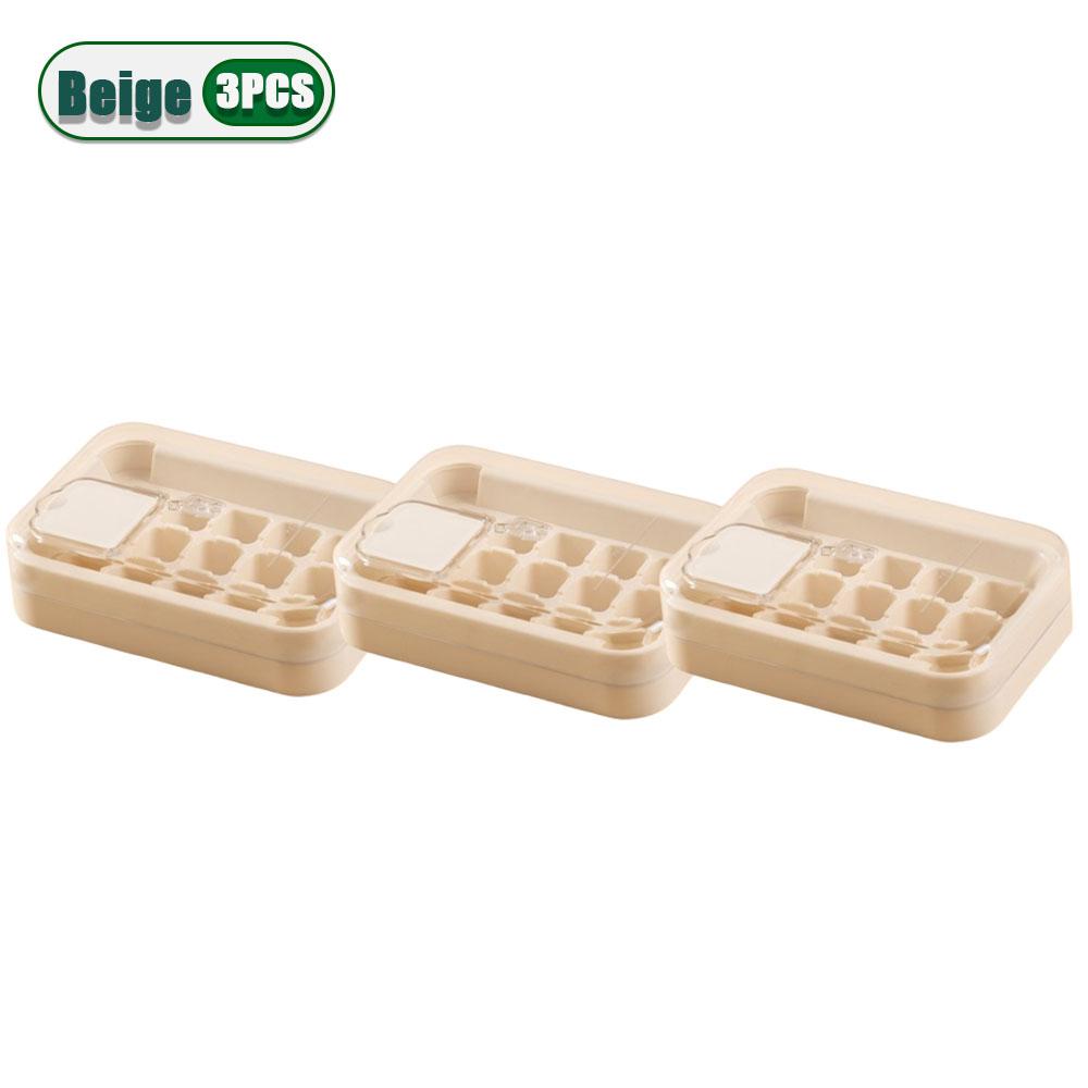 1-10PCS New Ice Box with Lid for Home Use Food Grade Large Capacity Ice Cube Mould Homemade Press Ice Lattice Ice Storage Box