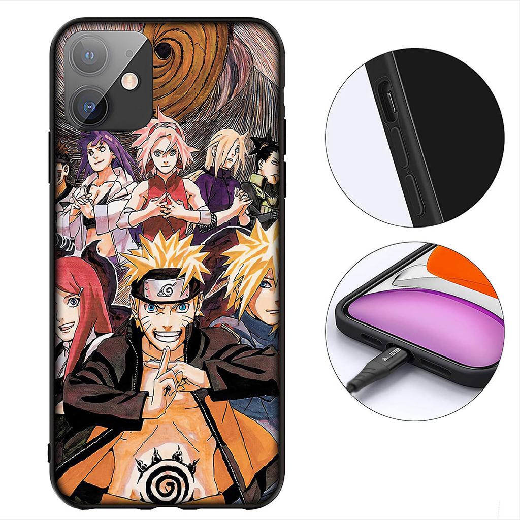 Akatsuki Narutos Uchiha Itachi Phone Case for Samsung Galaxy Note 20 9 10 S8 S10 Lite S9 Plus A54 A53 A21S S10E A17 Soft Cover