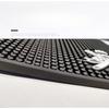 Non-Slip Barber Mat Skull Pattern Silicone Waterproof Professional Scissors Combs Hairdresser Tool Organizer Pad for Salon Tools