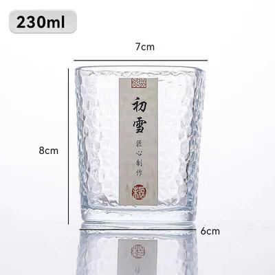 Chuxue Japanischer Stil Gehämmertes Glasglas