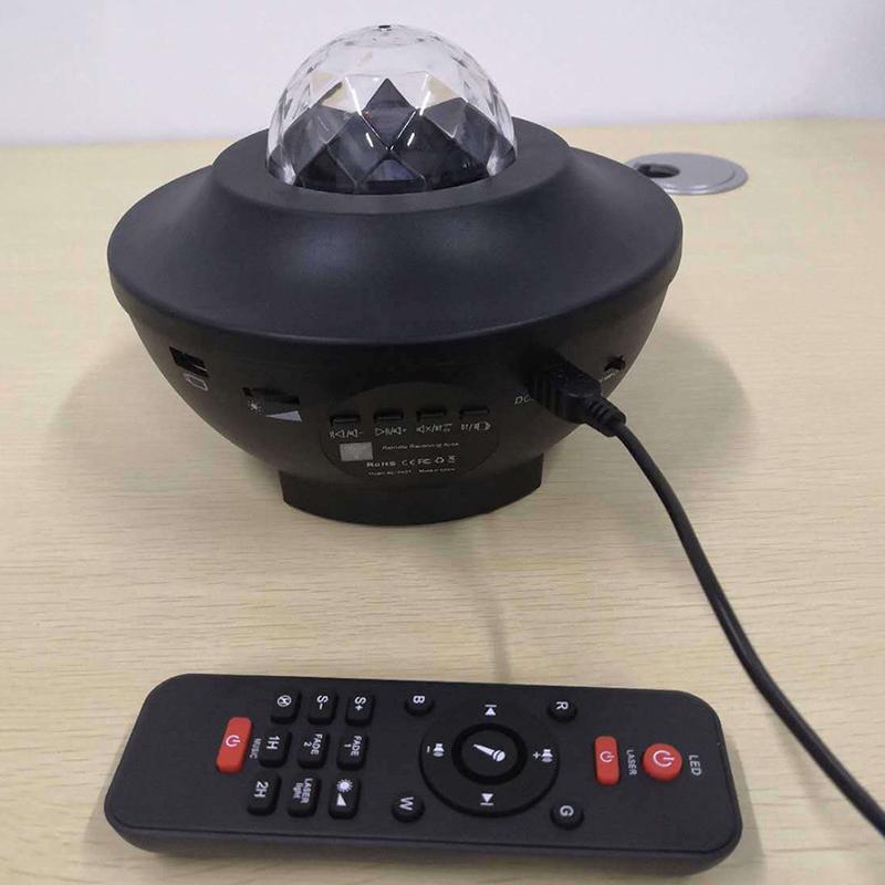 Led Star Projector Night Light Galaxy Starry Night Lamp Remote Control Projector