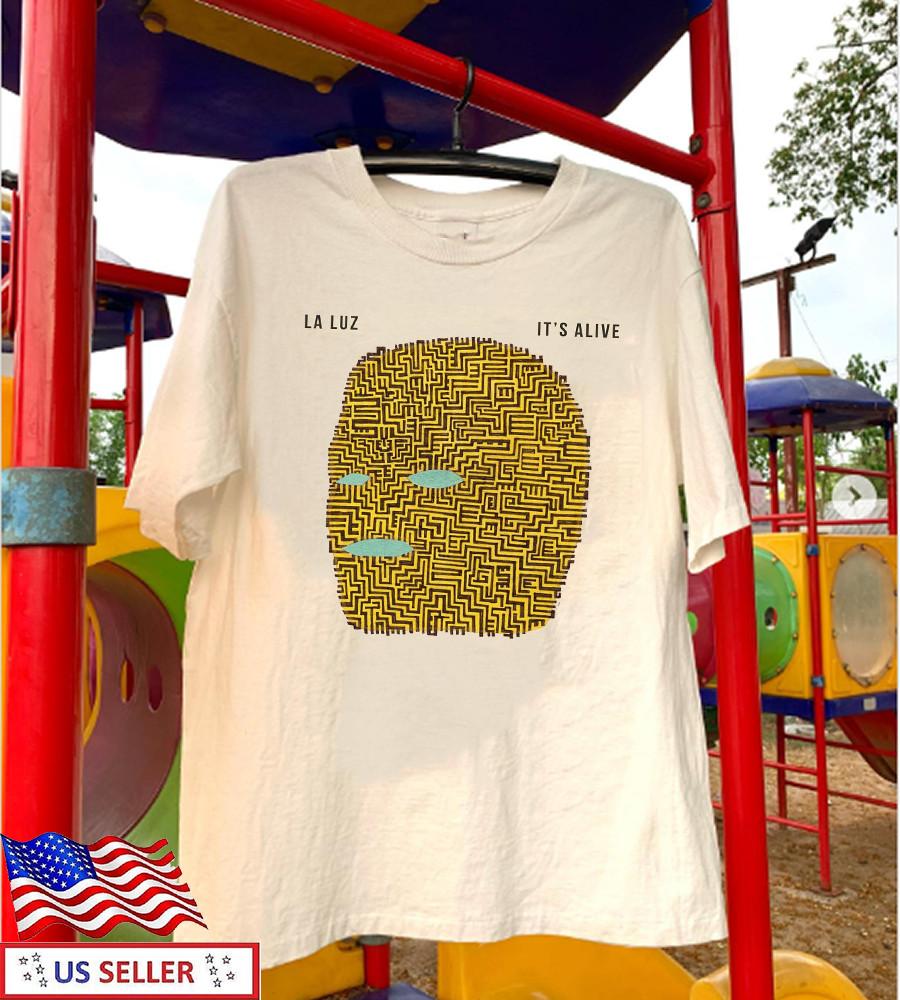 La Luz Band It s Alive White Cotton  Full Size S-5XL Unisex T-Shirt L