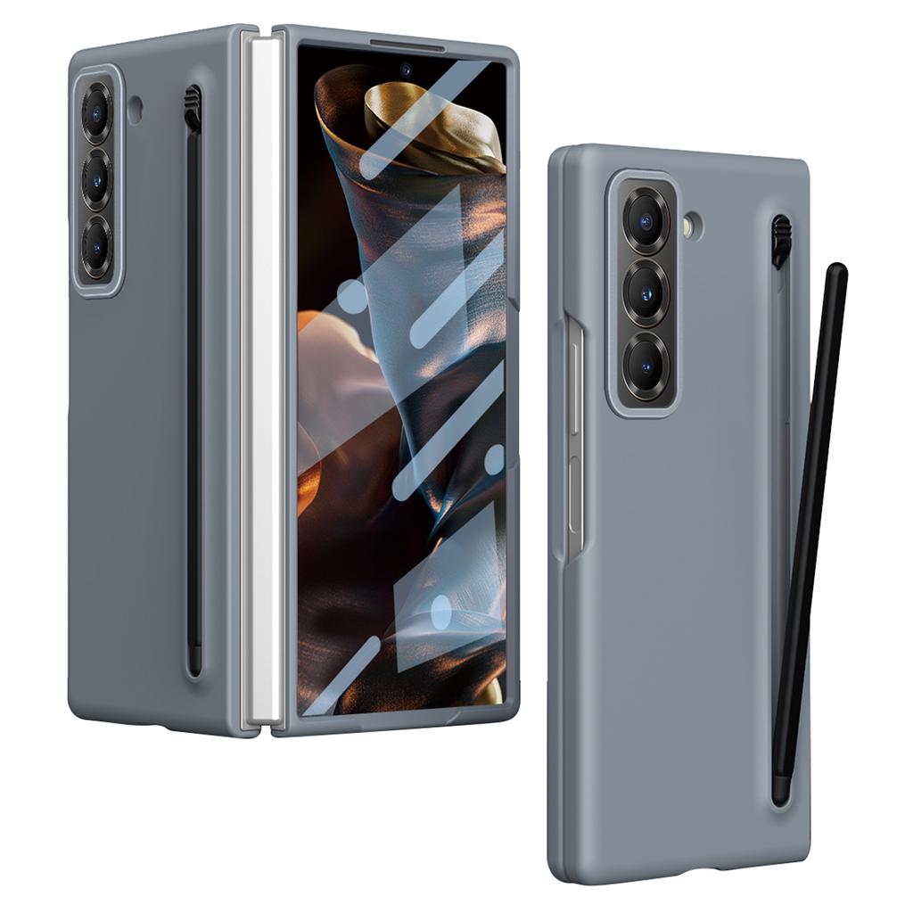 PC Phone Case for Samsung Galaxy Z Fold Special/Z Fold 6 Slim/W25 Mobile Cover with Tempered Glass Film and Stylus