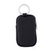 With Ring Buckle PU Leather Coin Purse Waterproof Change Pouch with Keychain Portable Key Bag  Card