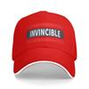 Invincible Anime Logo Casual Baseball Cap  Outdoor Sports Hip Hop Hats Summer High Quality Unisex-Teens y2k Cool Baseball Caps