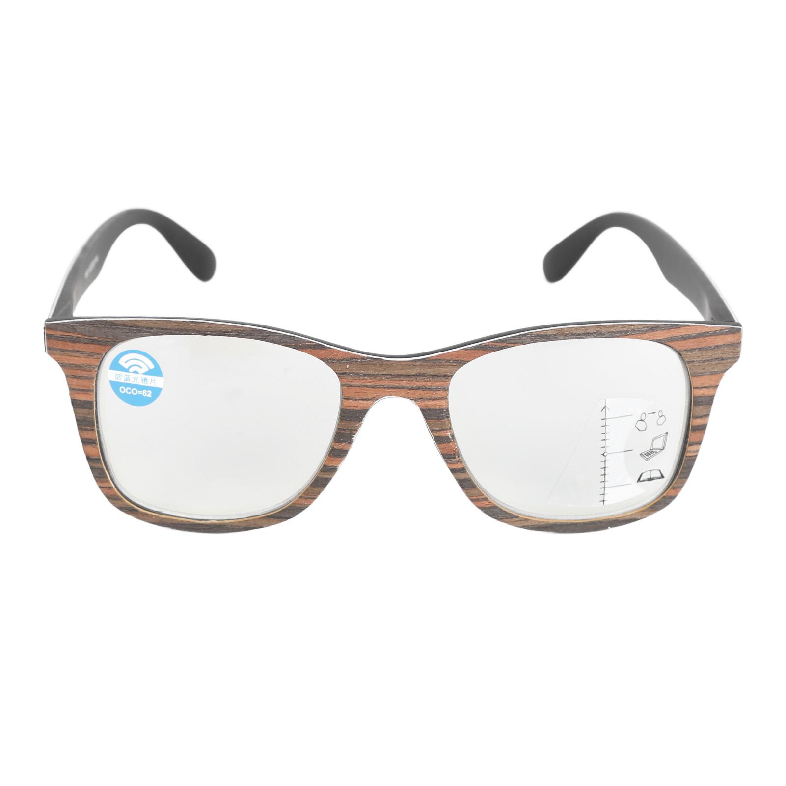 

Очки для чтения в винтажном стиле, прогрессивные фотохромные мультифокусные очки, двойного назначения, компьютерные очки для пожилых +150