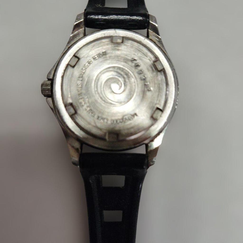 Used Alba Quartz Divers Watch Orange Dial