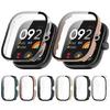 Smartwatch Case with Build In Screen Protector Guards Scratch Resistant Shielding Colorful Watch Protector for  Watch