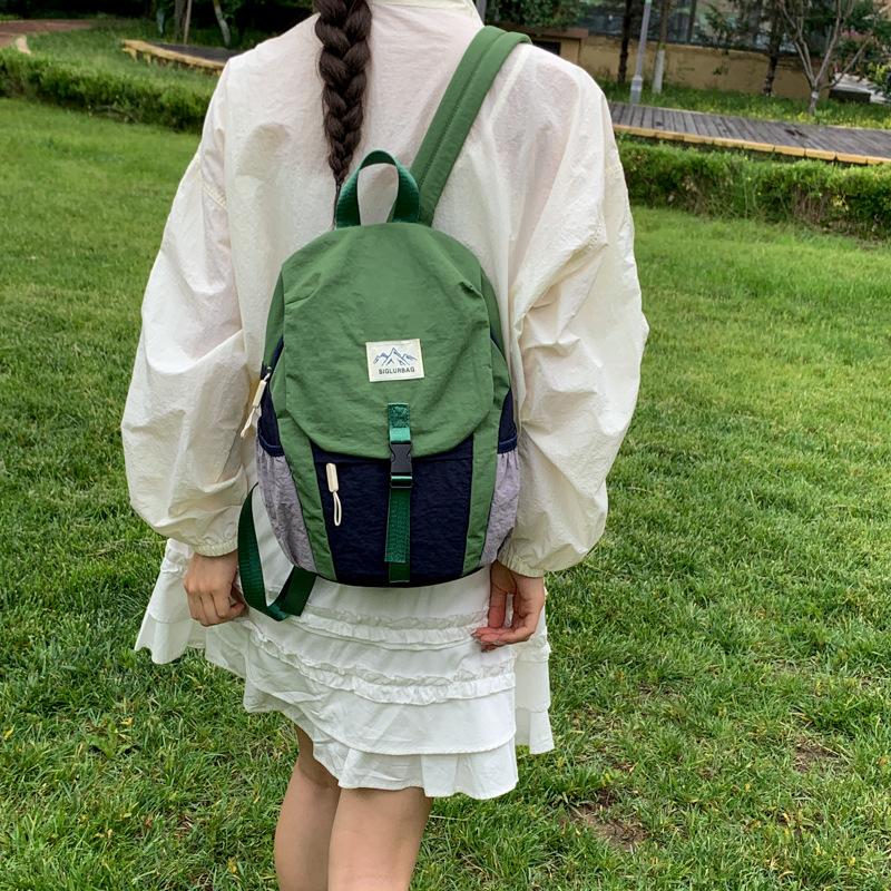 Schoolbag Japanese outdoor camping children's backpack trendy cool kindergarten ultra-light leisure backpack primary school student research bag