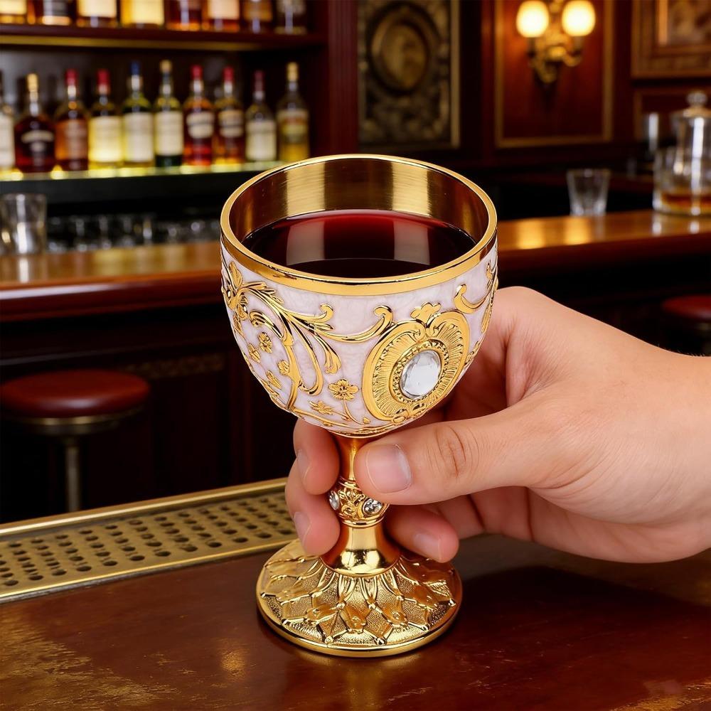Small Medieval Goblet Alloy Metal Wine Cup Goblets & Chalices Vintage Chalice  Party Favors