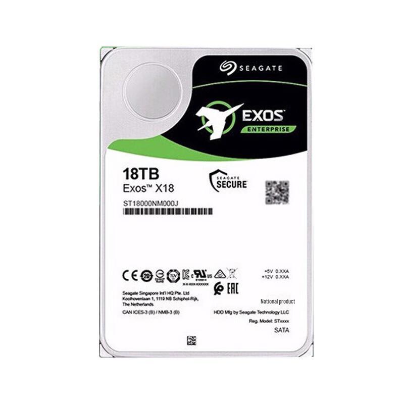 Seagate Exos Enterprise 18TB SATA Hard Drive with Tool Kit