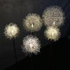 Solar Dandelion Lamp - Waterproof Outdoor Landscape Light with Ground Plug