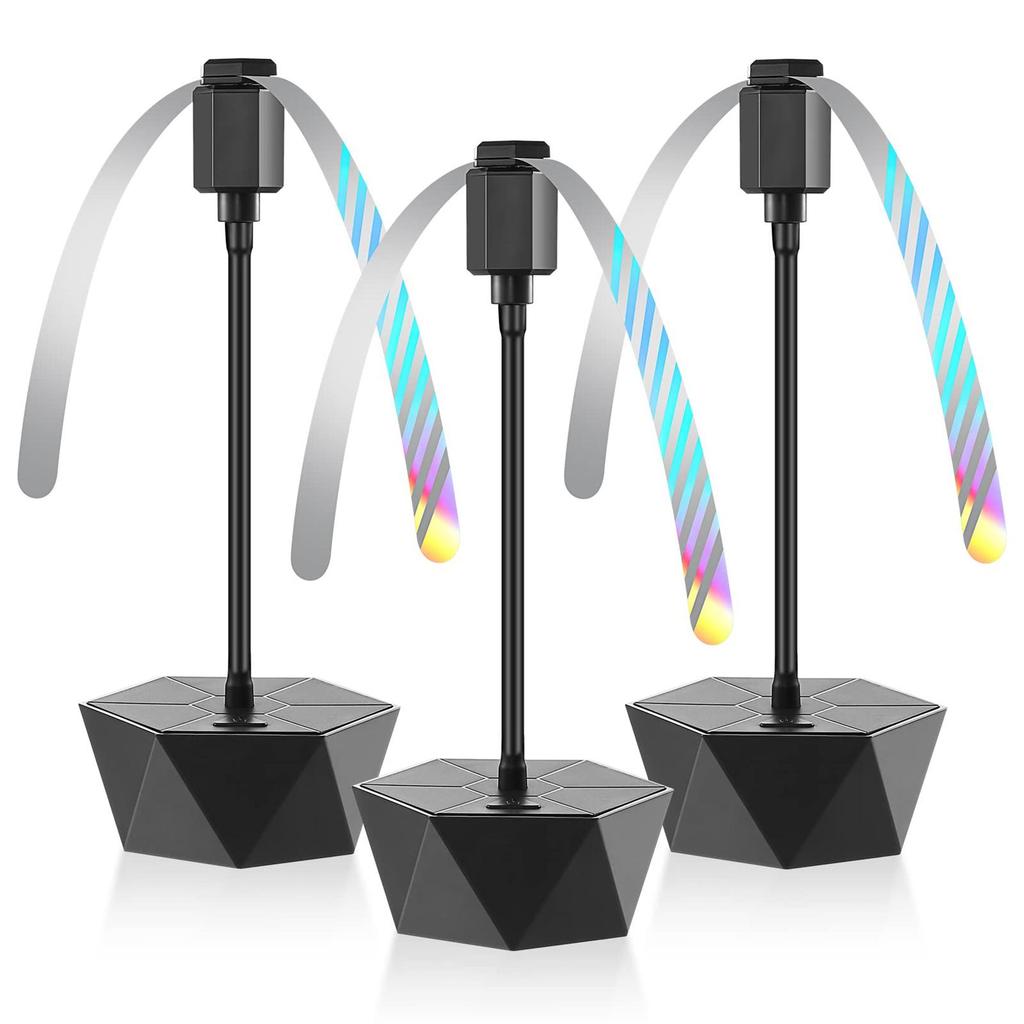 Battery Powered Food Fans for Tables Keep Flies Away Fly Spinner Table Top  for Picnic, Party, BBQ