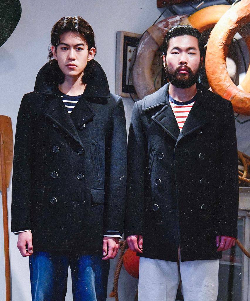 Vdr Virgin Wool Navy Original Coat [Black Night]