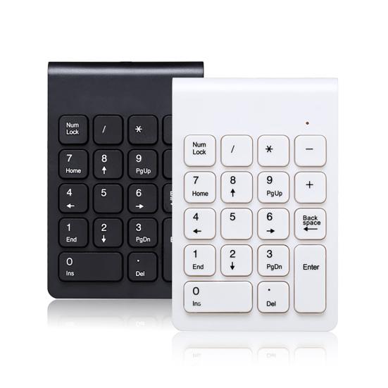 268 Number Pad Plug Play Quick Response 18 Keys 2.4G Wireless Mini Ultra-thin Numeric Keypad for Office