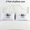 Couple 1 Pair Lovers Home Decor Pillow Case Sofa Waist Throw Cushion Cover