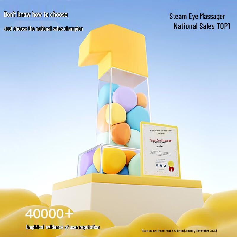 

Массажер для глаз PGG Steam