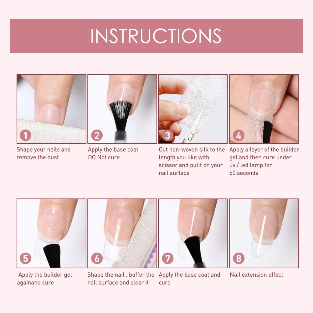 Ongle Cassé Récupération Ongle Fortifiant Ongle Fissures Réparation Ongle Gel Réparateur Instantané Ongle Fissuré
