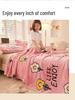 Dual-Use Flannel Throw & Bed Sheet: Thick, Warm, Winter & All-Season Blanket for Dorm or Home, Single/Double