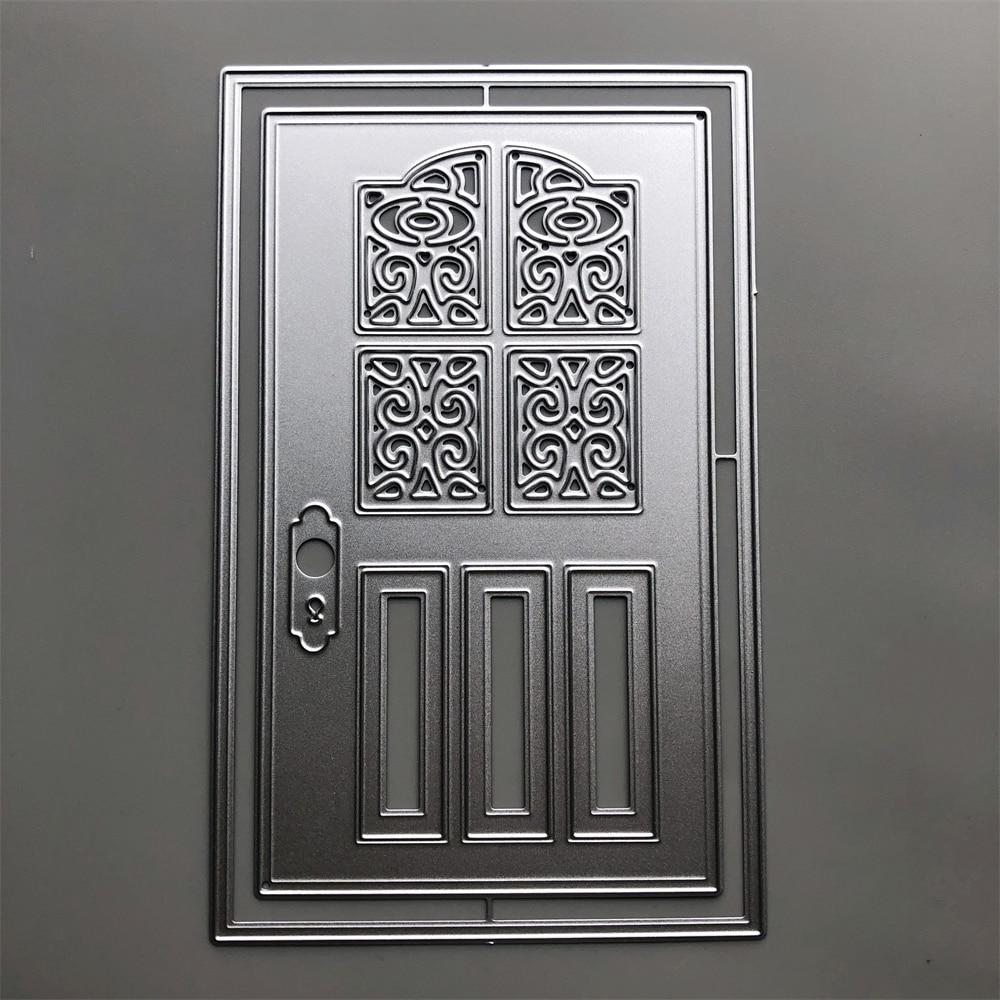 

2022 новые дверные металлические трафареты DIY Скрапбукинг тиснение бумага фотоальбом штампы ремесленные шаблоны формы трафареты