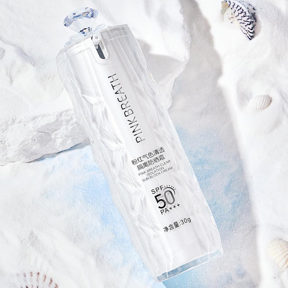Sunscreen Spf50pa Facial Isolation Whitening Brightening Sun Sweat 1 Full Tone Body Protection K1D1