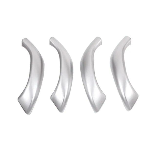 

4 шт./компл. для BMW X1 F48 2016-2022 ABS, отделка внутренней ручки двери автомобиля, аксессуары для интерьера автомобиля для BMW X2 F47 2018-2022 серебряный