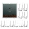 10pcs  Vinyl Record Wall Mount Holder Clear Acrylic Shelf for Vinyl Record Display Acrylic Floating Shelves for Kids Room
