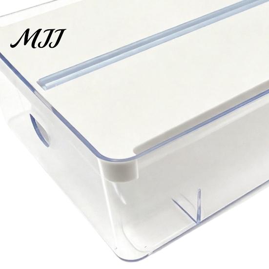 Modular Kitchen Drawer Dividers Aluminum Foil Dispenser, Adjustable Sliding Cut Organizer, Non-slip Base Gadgets for Organization Large Capacity