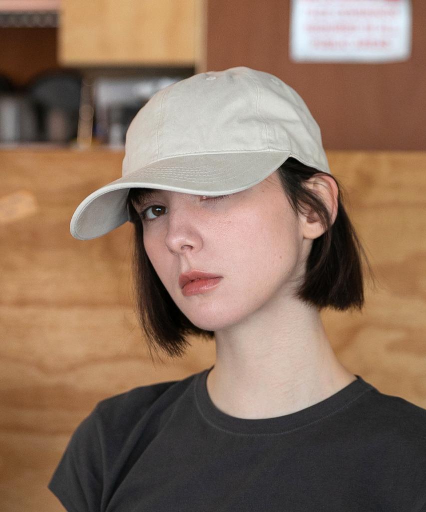 Chaebteo Standard Cation Ball Cap - Light Beige
