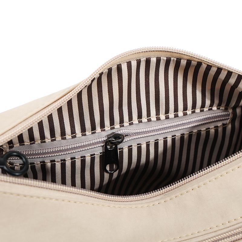 Women's Multi-compartment Crossbody Bag Large Capacity Shoulder Bag Nylon Mother Bag