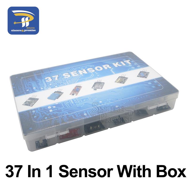 45 in 1 Sensormodule 16 Arten Starter-Kit für Arduino Raspberry Pi Besser als 37 in 1 Mit Box DIY UNO R3 MEGA2560 Ersatzsensoren2