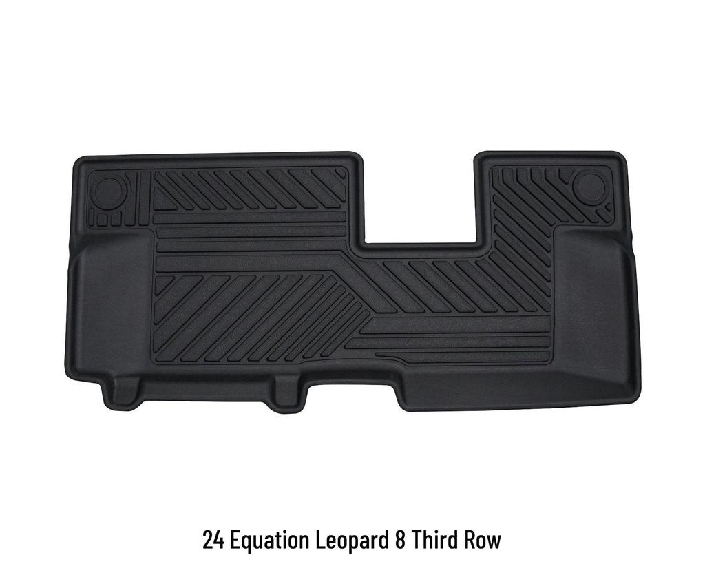 Leopard TPE Waterproof Non-Slip Car Floor Mats