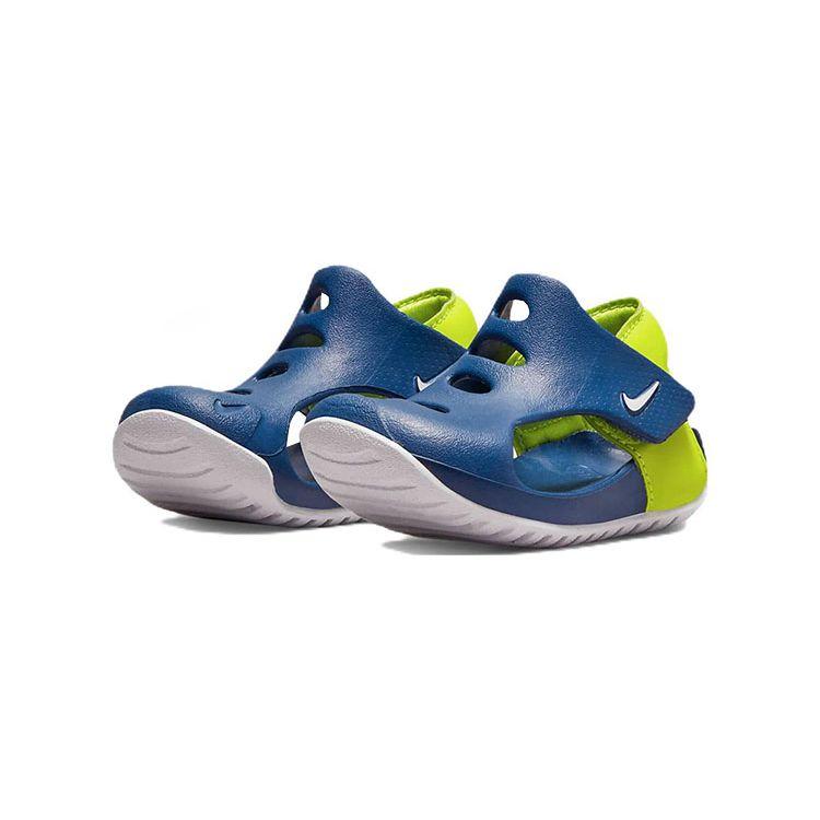 Nike Sunray Protect 3 Non-Slip Sports Sandals Baby sandals Blue Green DH9465-402