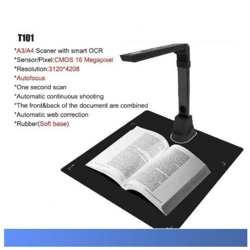 12 million HD pixels Document Certificate Scaner A3 Photo Teaching Book Intelligent Scanner Office Contract Scanner