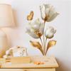 Gold Self-Adhesive Wall Sticker for Living Room Bedroom Decor
