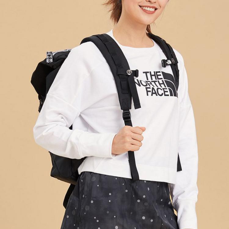The North Face 20-35L Universeller Bequemer Rucksack Unisex Rucksack Schwarz NF0A3KUT-KY4