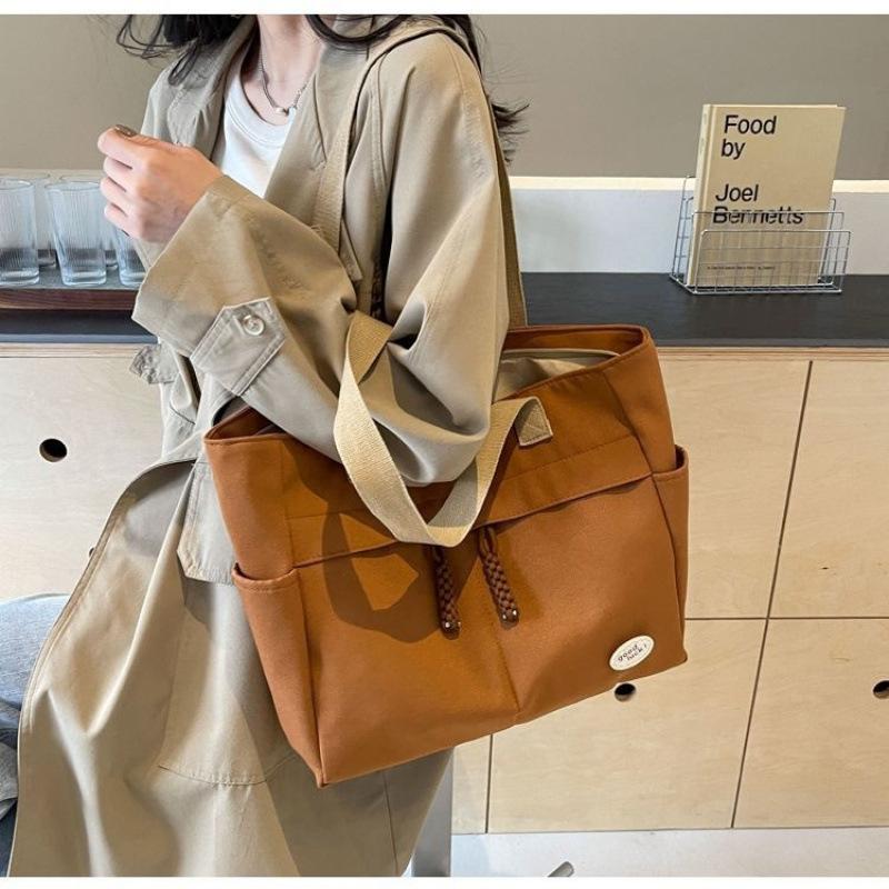 

Женская сумка Новая сумка из ткани Оксфорд Женская сумка в стиле Ins Sen Отделение Универсальная студенческая сумка через плечо большой вместимости