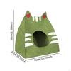 Felt Cat House Scratch Resistance Stable for Indoor Cats Cute Furniture Kitten Bed Hideaway