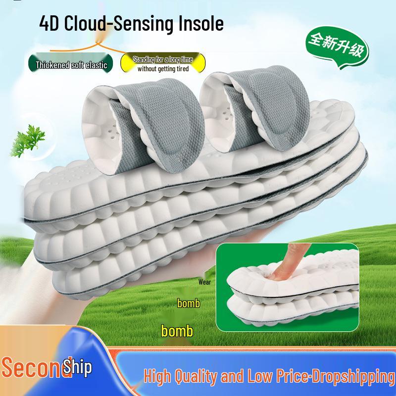 Odor-Resistant Sweat-Absorbent Breathable Military Training Insoles with Arch Support for Men & Women – Soft, Comfortable Feel