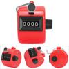 BERM Hand Tally Counter 4 Digits Plastic Knob Reset Handheld Counting Tool with Hook