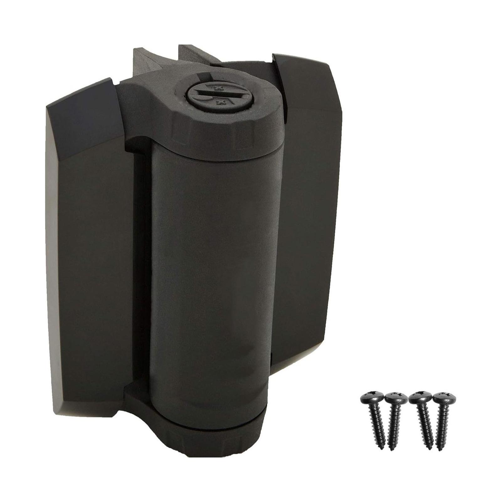 

1/2 шт. Сверхпрочные дверные петли с защитными колпачками, регулируемые по натяжению узкие пружинные петли, фурнитура для легкой установки, дверные петли