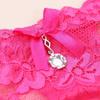 Low-waist Cotton Crotch G String Underwear Lace Panties Pendant  Sexy Briefs Women Thong
