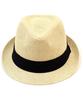 Yunibeosyeolkemiseuteuli Bu Summer Simple Beige Fedora Summer Fedora