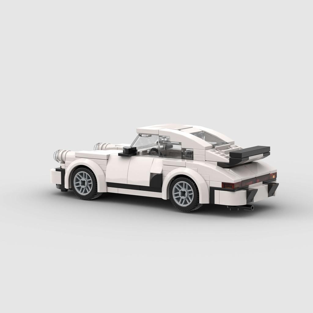 MOC Rally Racing Car Model, City Vehicle Building Set, Creative Garage Toys, Toy Assembly Vehicle Loved by Boys