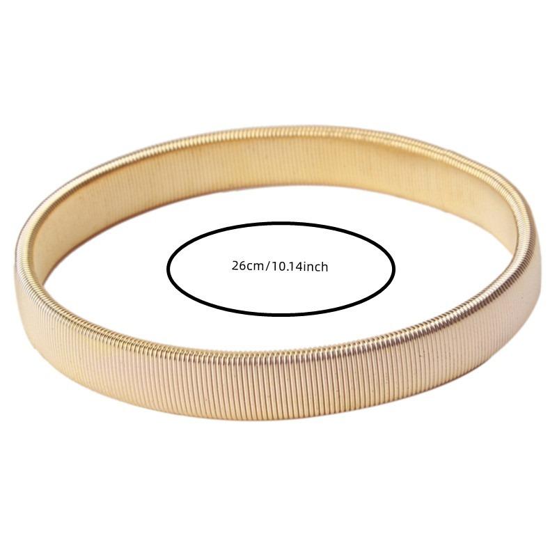 1/2 PZ Fascia Elastica per Braccio da Uomo Unisex Porta Maniche Elastiche per Camicia Elastico Estensibile Metallo Ghette per Maniche Accessorio Abbigliamento