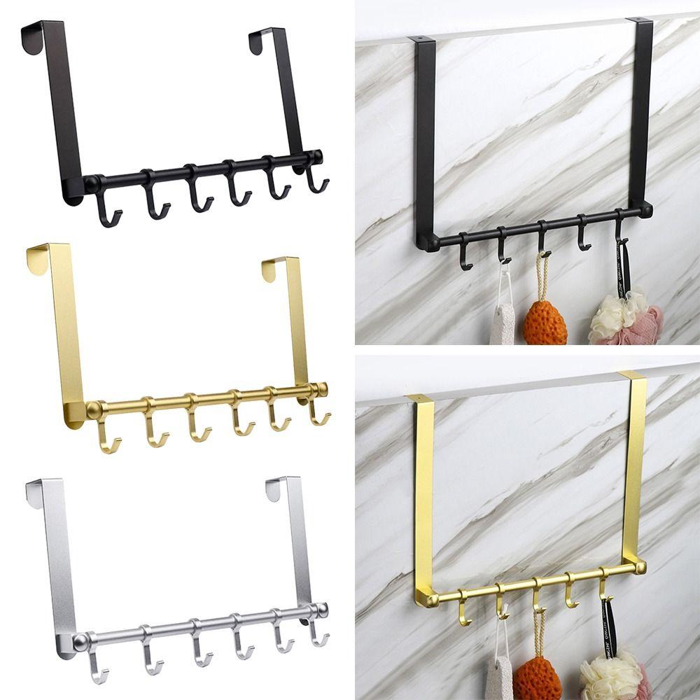 

Кухонный органайзер для ванной комнаты Кронштейн Дверная вешалка Крючок для хранения Держатель для хранения Подвесной стеллаж Крючки для хранения